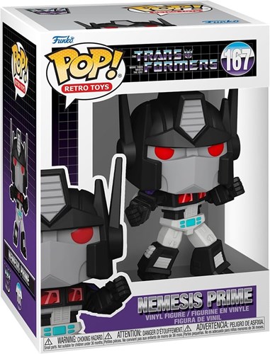 Funko Actionfigur Transformers Nemesis Prime schwarz Spielzeug