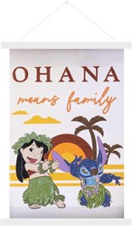 Craft Buddy Lilo & Stitch Mini Crystal Art Scroll 20x30cm Wanddeko