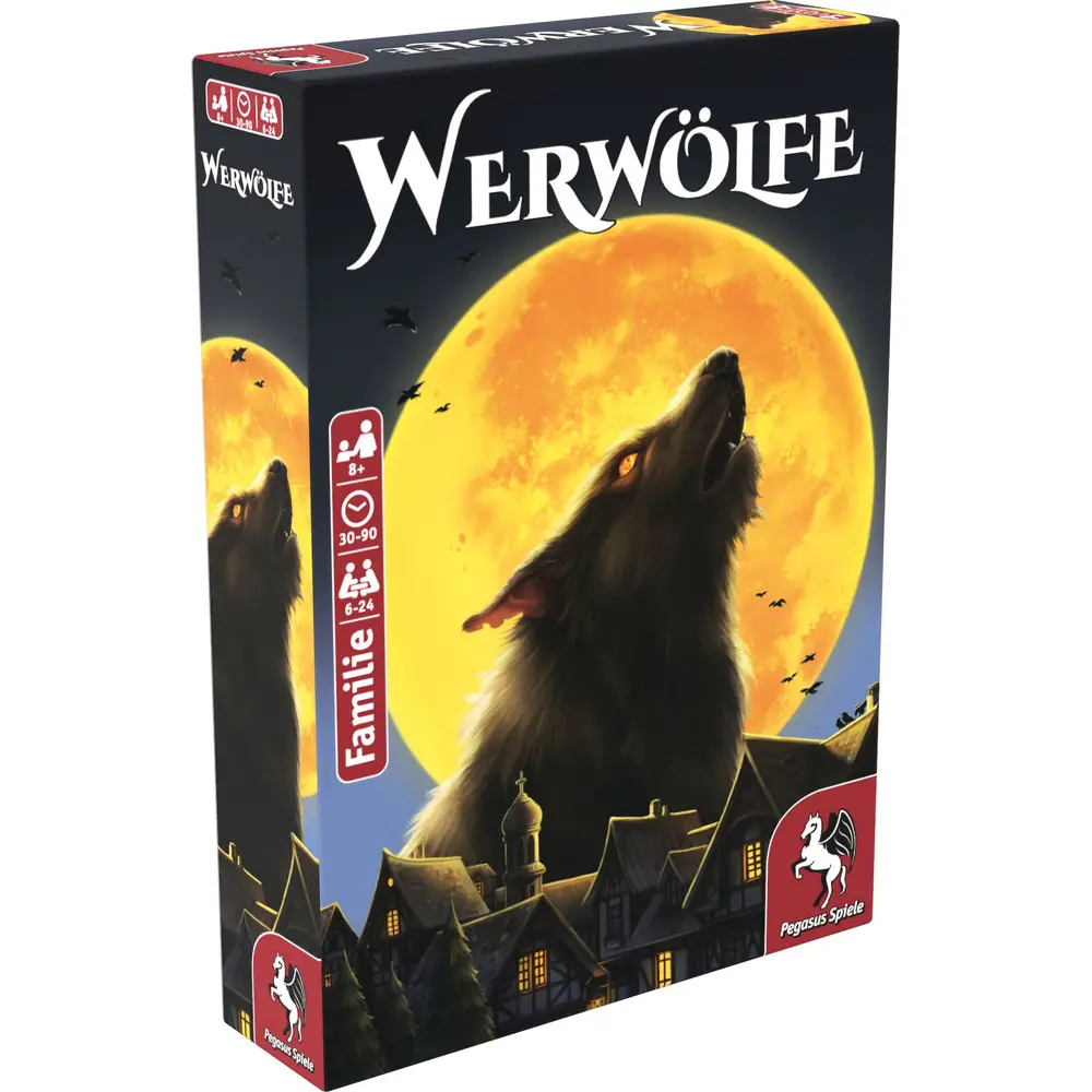 Pegasus Spiele Kartenspiel Werwölfe Neuausgabe - Rollenspiel für Gruppen
