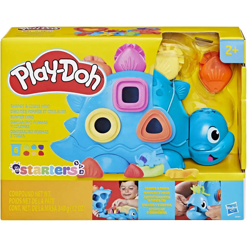 Hasbro Knetmasse Play-Doh Dino Formen und Farben Spielset