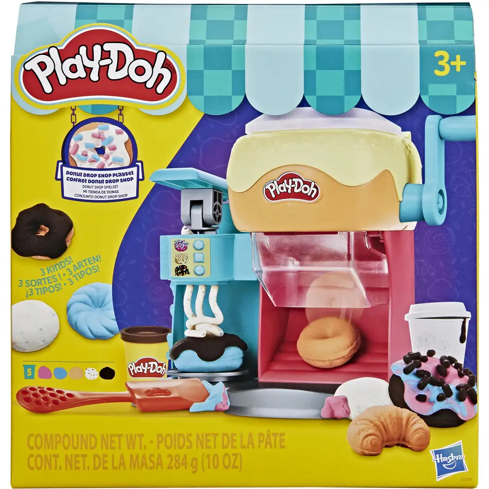 Hasbro Knetspielset Play-Doh Donut Bakery kreatives Spielzeug