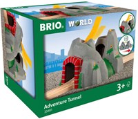 Brio Magischer Zugtunnel - Spielzeugeisenbahn Zubehör mit Soundeffekten