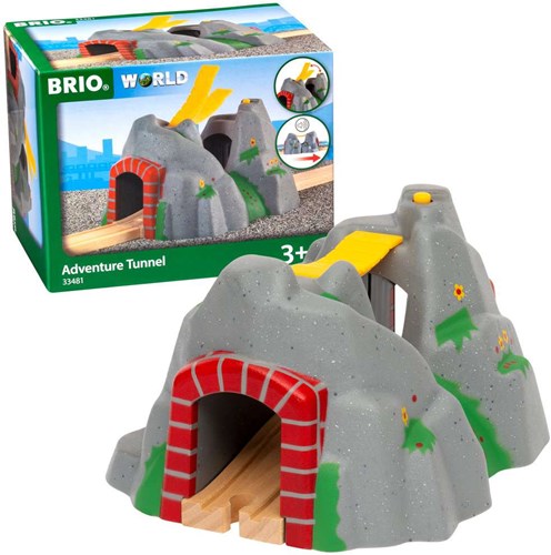 Brio Magischer Zugtunnel - Spielzeugeisenbahn Zubehör mit Soundeffekten-2