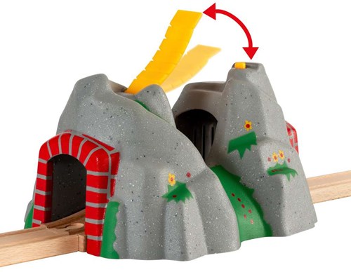 Brio Magischer Zugtunnel - Spielzeugeisenbahn Zubehör mit Soundeffekten-3