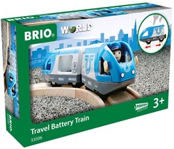 Brio Passagierzug mit Batterie - Spielzeug Eisenbahn für Kinder - 33506