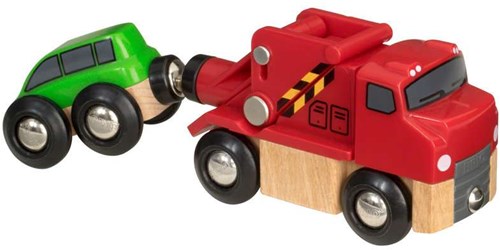 Brio Abschleppwagen Spielzeugauto mit Magnet - 33528 - rot-2
