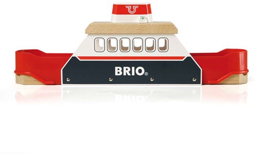 Brio Fähre Holzspielzeug - Fährschiff mit Licht und Sound-2