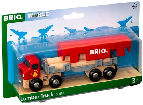 Brio Holztransport-LKW Spielzeugtruck - magnetisches Holzspielzeug