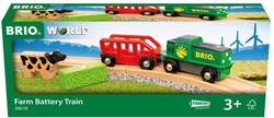 Brio Farm Batterie-Zug - Spielzeugzug für Bauernhofspaß