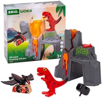 Brio Dinosaurier Vulkan Spielset - Abenteuer mit Lava und Dinosauriern für Kinder-2