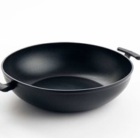 BK Wokpfanne Induktion Keramik 36 cm schwarz PFAS-frei Aluminium-3