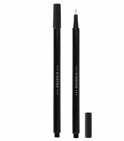 Lobbes Fineliner Set Schwarz 0,4mm - 20 Stück Kreativstifte-2