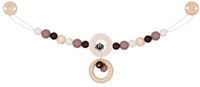 Heimess Kinderwagenkette Holz - buntes Babyspielzeug 40cm-2