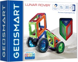 GeoSmart magnetisches Bauset Mondrover - 30 Teile - Lernspielzeug