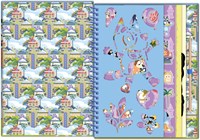 Totum Bluey kreatives Kratzbuch mit Stickern und Ausmalbildern - luxuriöses Mitmachbuch-2