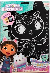 Canenco Gabby's Dollhouse Kratzkunst Set - Kreative Poster für Kinder