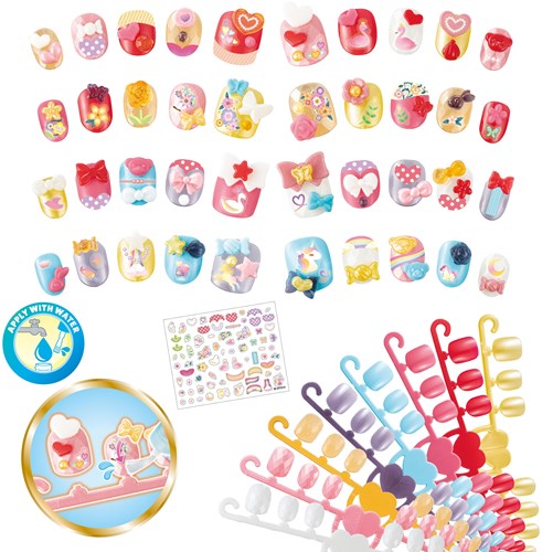 Aquabeads glitzerndes Nachfüllset für Nägel - kreative Nageldekoration für Kinder-3