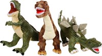 DinoWorld Dinosaurier Kuscheltier Plüschspielzeug mit Plastiktatzen 62-73cm-2