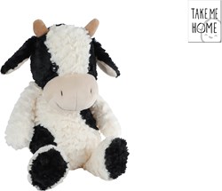 Take Me Home Plüschkuh Kuscheltier 30cm schwarz multicolor Spielzeug