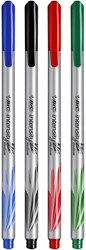 BIC Fineliner Medium Multicolor Set - 4 Stück - Kreatives Zeichnen