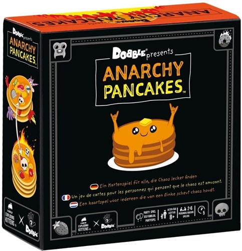 Zygomatic Kartenspiel Dobble Anarchy Pancakes - schnelles und lustiges Familienspiel-2