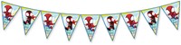 Globos Spidey Papier-Wimpelkette FSC 3 Meter Kinderparty Dekoration-2
