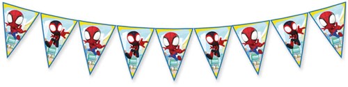 Globos Spidey Papier-Wimpelkette FSC 3 Meter Kinderparty Dekoration-2