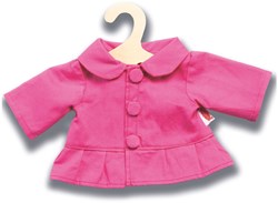 Heless Puppenjacke rosa für Babypuppen 28-33 cm - Puppenkleidung Jacke