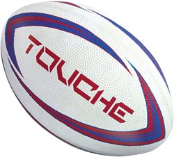 Mondo Rugbyball Touche 29cm mehrfarbig - Rugby Spielball
