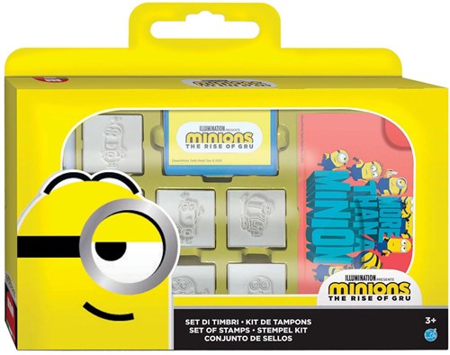 Multiprint Minions Stempelset Deluxe 12-teilig - Kreatives Spielzeug