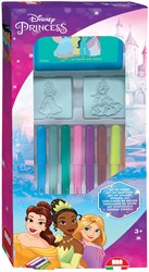 Multiprint Disney Prinzessin Stempelset Bastelset mit Malbuch