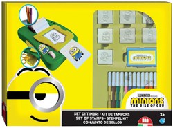 Multiprint Minions Stickermaschine Set Bastelset Sticker erstellen