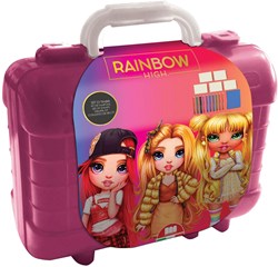 Multiprint Rainbow High Reise Stempel- und Malkoffer Spielset