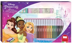 Multiprint Disney Princess Malset mit Stempeln 41-teilig Bastelbox