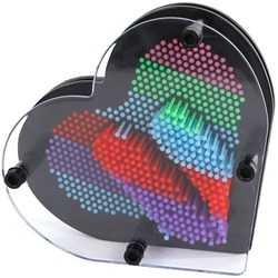 3D Abdruck Herzform Spielzeug Pin iT! Nagelkunst 14cm kreativ
