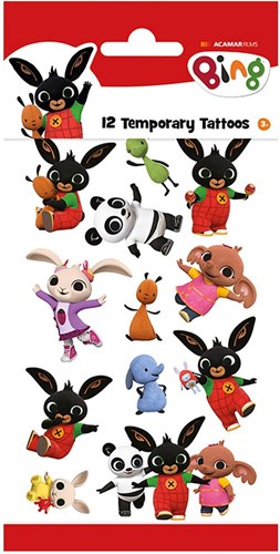 Totum Tattoos Bing - temporäre Kindertattoos mehrfarbig