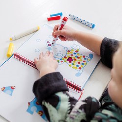 Bambolino Toys Bumba Stempelbuch - kreatives Spielzeug für Kinder