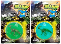 Dinosaurier Skelett Putty Spielzeug mit Fossil und Aufblaspfeife