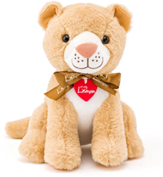 Lumpin Kuscheltier Löwe Juma 26 cm - weicher Plüsch Löwe Spielzeug