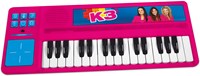 K3 Spielzeug Klavier mit Drumpad und Kopfhöreranschluss - blau-2
