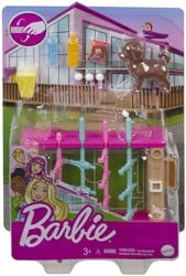 Barbie Mini Playset Voetbaltafel Met Hondje