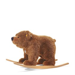 Steiff Plüsch Schaukeltier Urs Bär - hellbraun 70 cm Kuscheltier