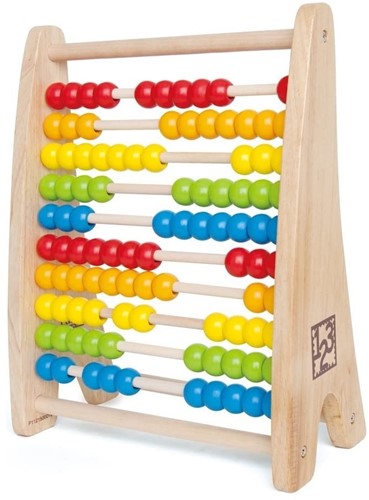 Hape E0412 E0412-Regenbogen-Abacus, Multicolour