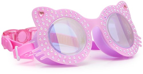 Bling2O Schwimmbrille - Kitten rosa Kinder Schwimmbrille mit UV-Schutz