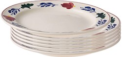 Boerenbont Teller Set 21cm - Geschirr 6 Stück - spülmaschinenfest