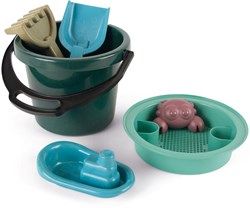 Blue Marine Toys Sand- und Wassereimerset - 6-teiliges Öko-Spielzeug