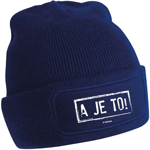 Buurman & Buurman Mütze Beanie Blau für Kinder und Erwachsene