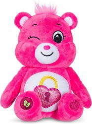 Care Bears Plüschbär 22cm umweltfreundlich Secret Bear rosa Kuscheltier
