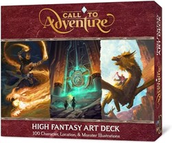 Asmodee Kartenspiel Call to Adventure High Fantasy Art Deck Fantasy