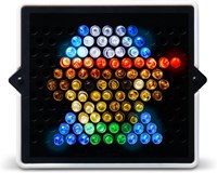 Basic Fun Leuchtendes Spielzeugset Stranger Things Mini mit 170 Steckern-3